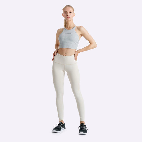 Women's Apparel - The Brave - Elevate 7/8th Tights - Stone