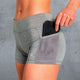 The Brave - Women's High Tide Booty Shorts - Charcoal Marle